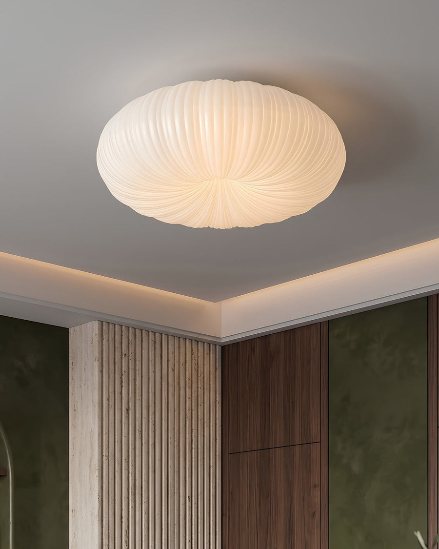 Sculptural LED Ceiling Light – 45 or 55 cm, Remote Option