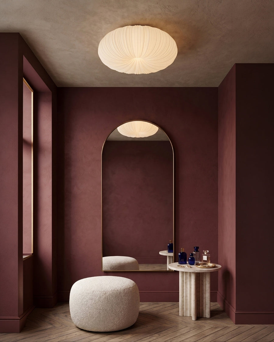 Sculptural LED Ceiling Light – 45 or 55 cm, Remote Option