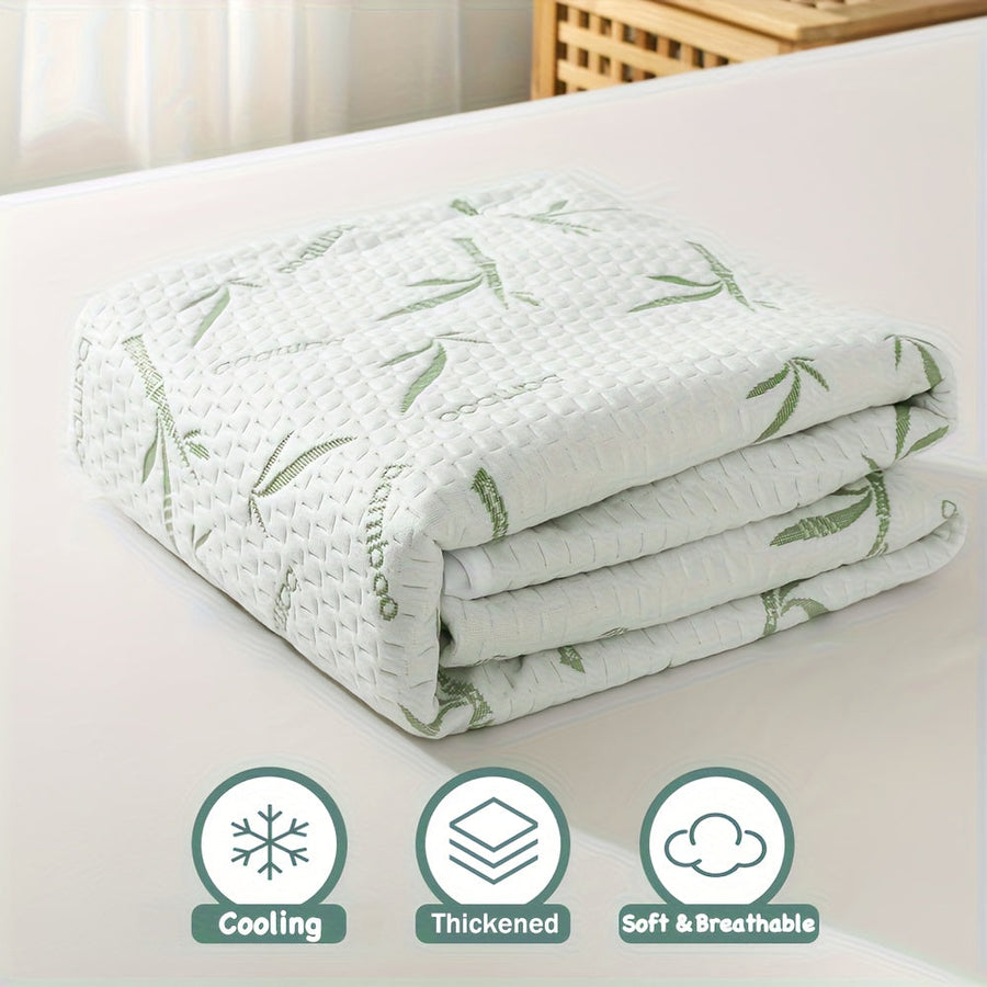 Bamboo Fibre Mattress Protector with 3D Air Layer