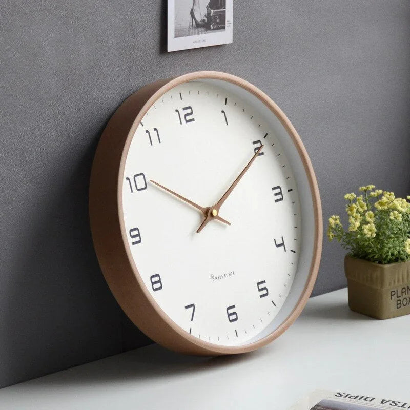 Minimalist Silent Wall Clock – 25 or 30 cm