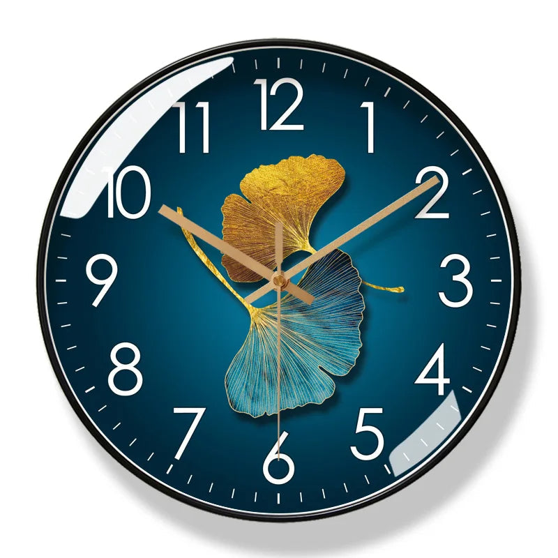 Flower Wall Clock – Silent Quartz, 25–30 cm