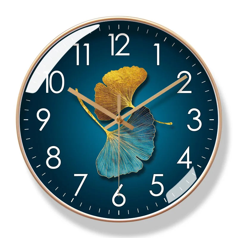 Flower Wall Clock – Silent Quartz, 25–30 cm