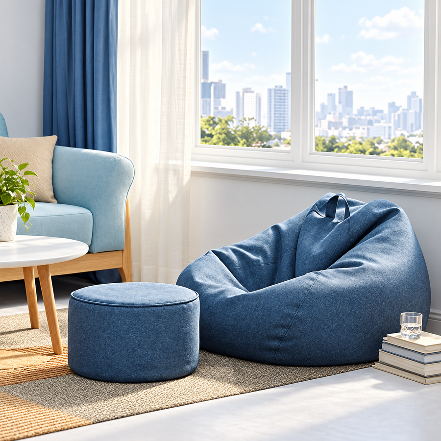 Washable Bean Bag Cover – Polyester, Filling Not Included