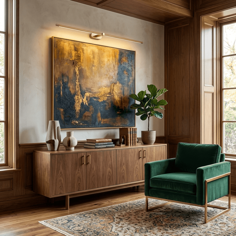 Linear LED Wall Light – Hardwired Vanity and Picture Lighting