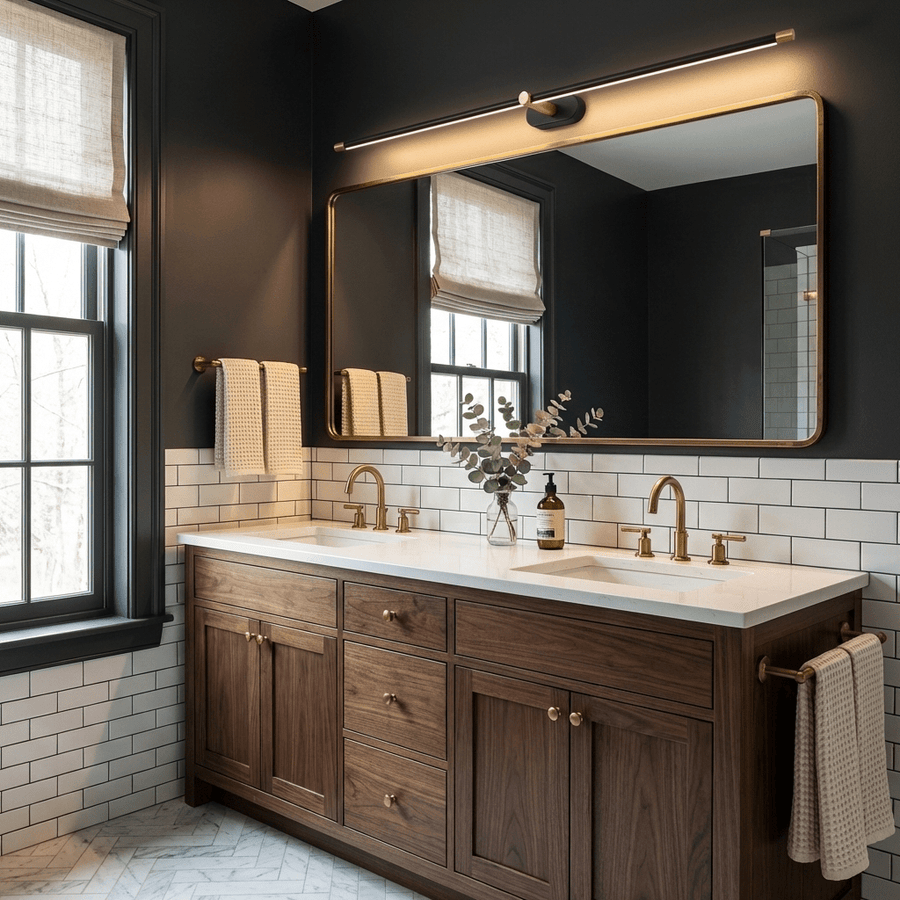 Linear LED Wall Light – Hardwired Vanity and Picture Lighting