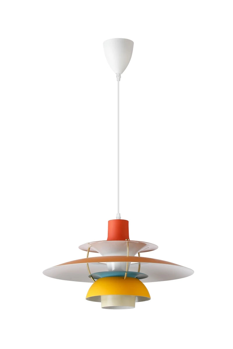 Layered Aluminium Pendant Light for Dining Tables