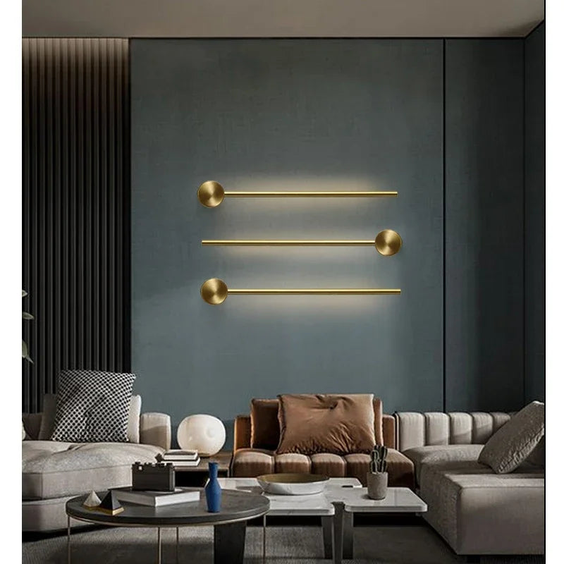 Linear LED Wall Light – Minimalist Indoor Design