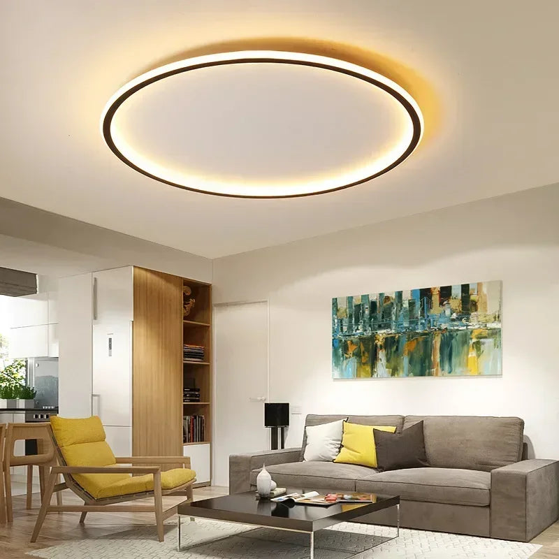 Round LED Ceiling Light for Indoor Use