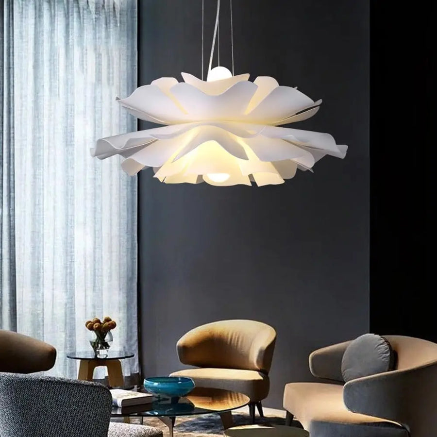 Petal Pendant Light with Up and Down Illumination