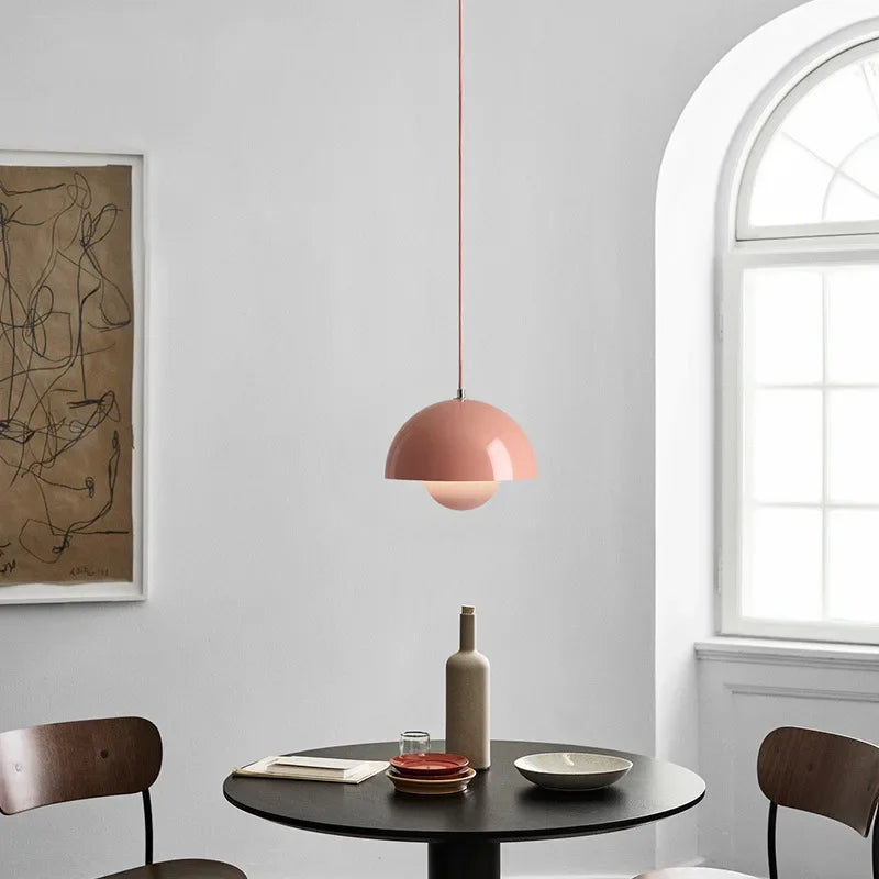 Bud-Shaped Pendant Light – Colour Options, 23 cm