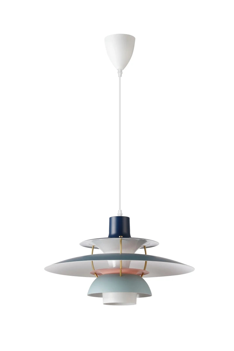 Layered Aluminium Pendant Light for Dining Tables
