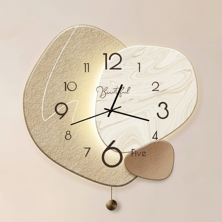 Minimalist Wall Clock with Silent Movement
