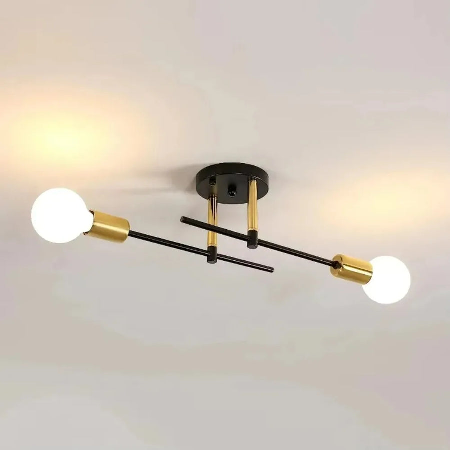 Modern Multi-Light Ceiling Fitting – Flush Mount