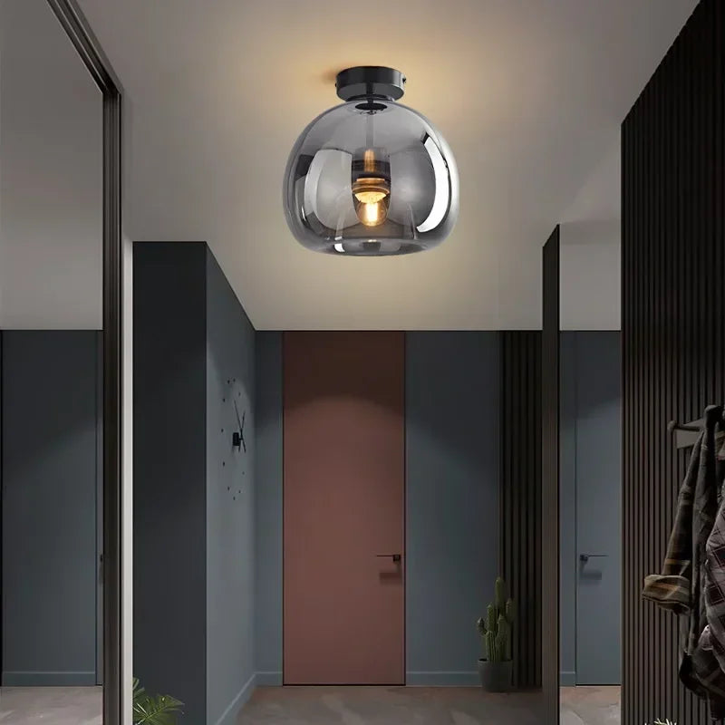 Glass Ceiling Light – Nordic Style