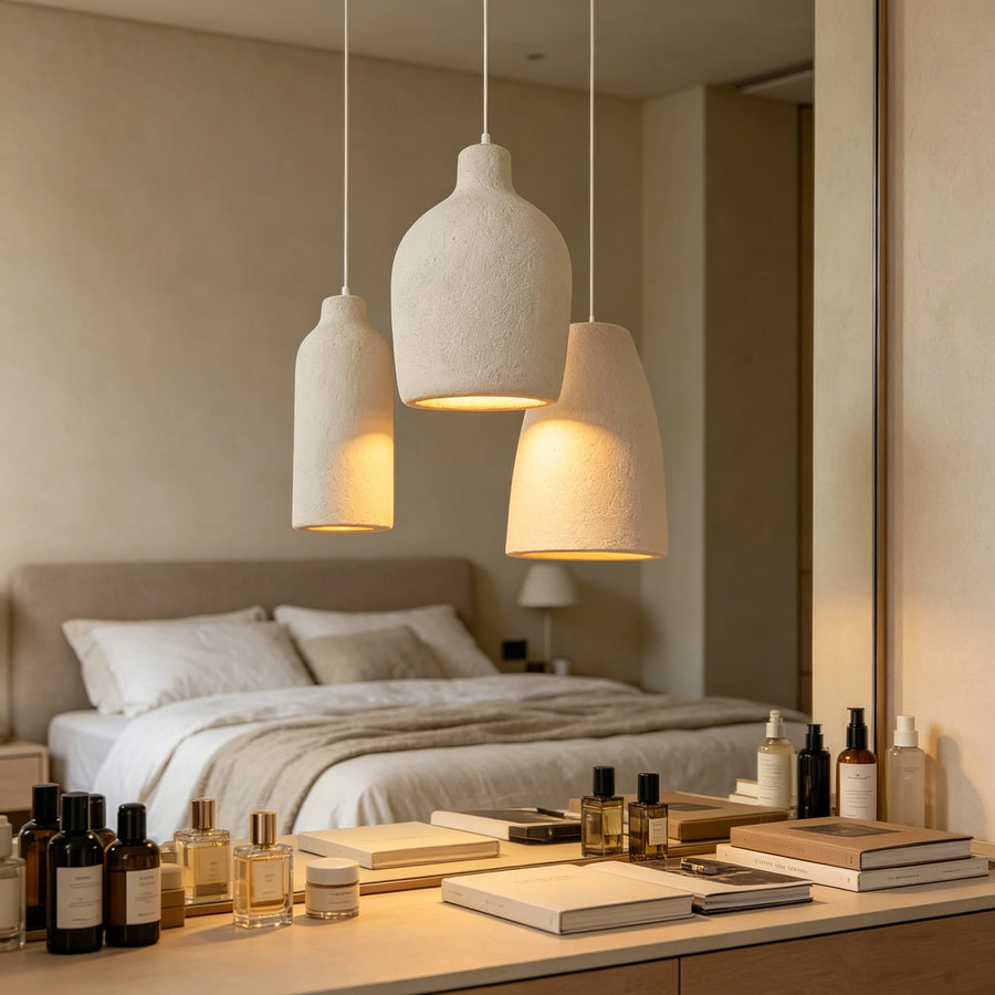 Wabi-Sabi Pendant Light for Dining and Living Spaces