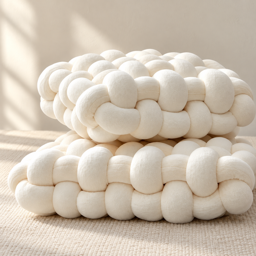 Weighted Comfort Cushion with Hand Openings – 30 × 30 cm