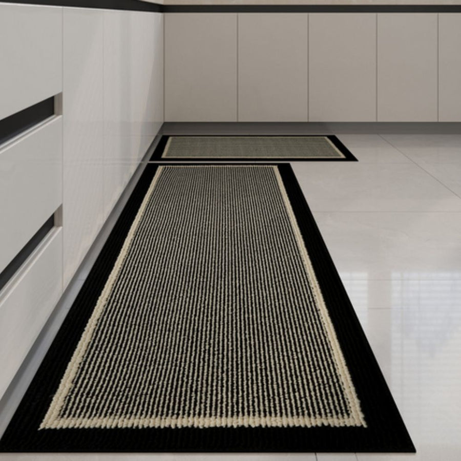 Textured Kitchen Mat – Polypropylene, Neutral Colours