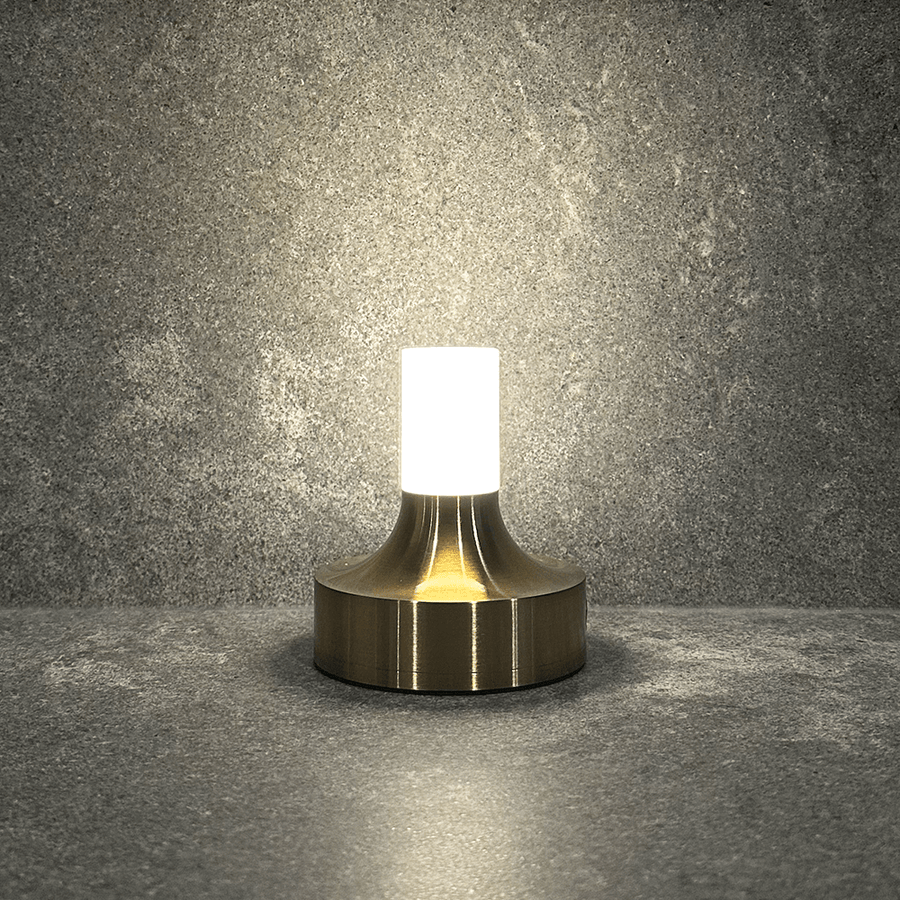 Rechargeable Cylinder LED Table Lamp with Touch Dimmer – 2 Sizes