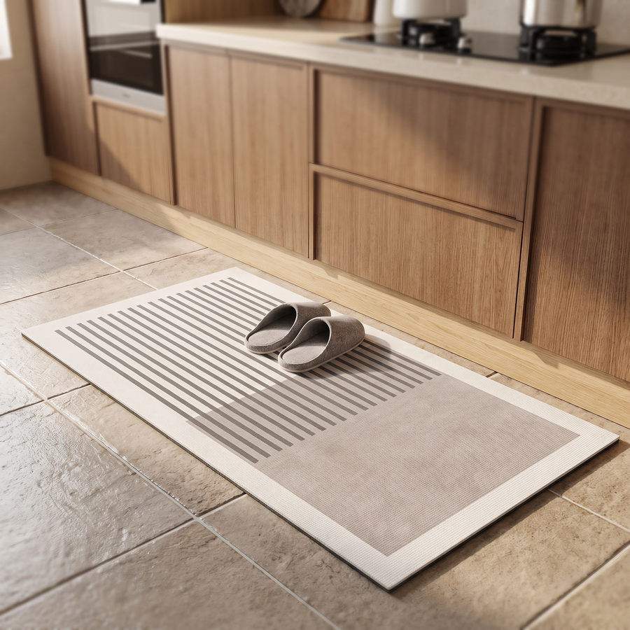 Anti-Fatigue Kitchen Mat – PU Foam, Non-Slip Backing