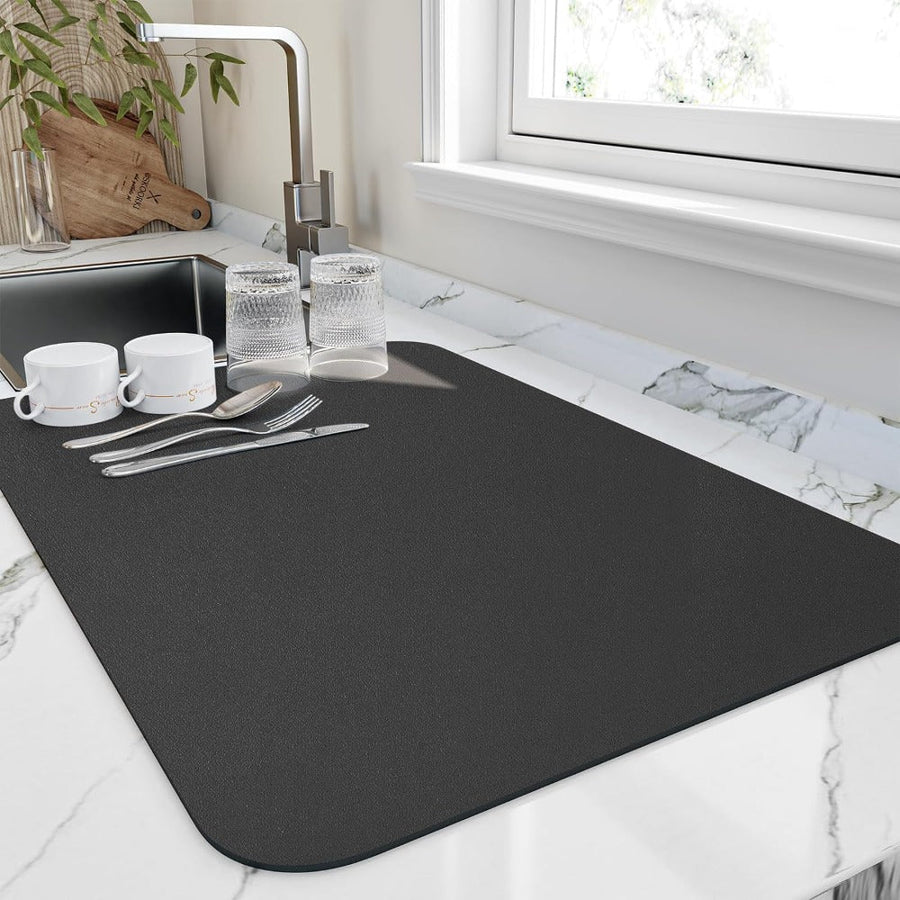 Absorbent Diatomite Dish Drying Mat