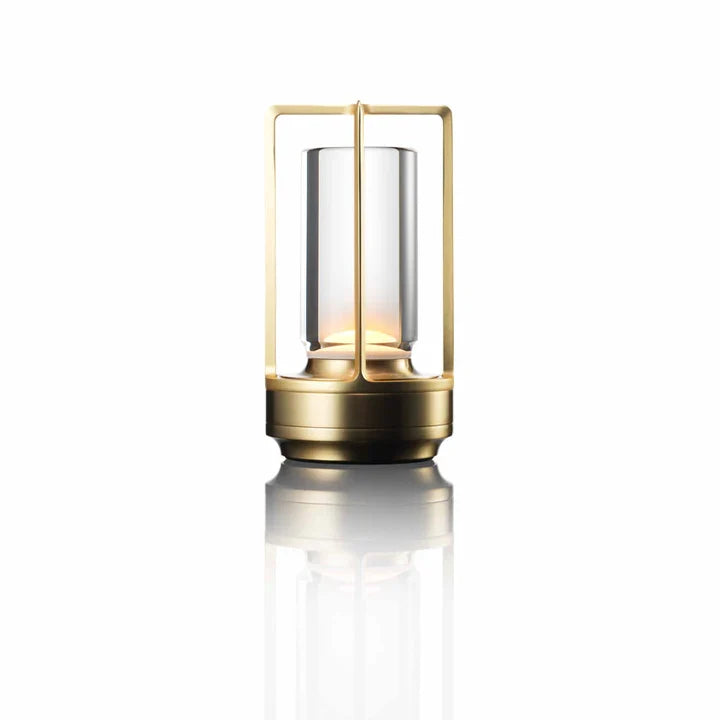 Rechargeable LED Lantern Table Lamp with Touch Dimmer – 16.5 cm