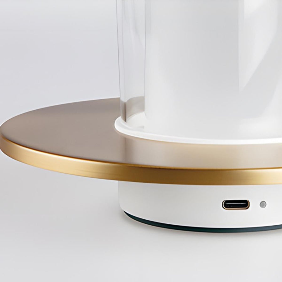Rechargeable Cylinder LED Table Lamp – Touch or Infrared Control