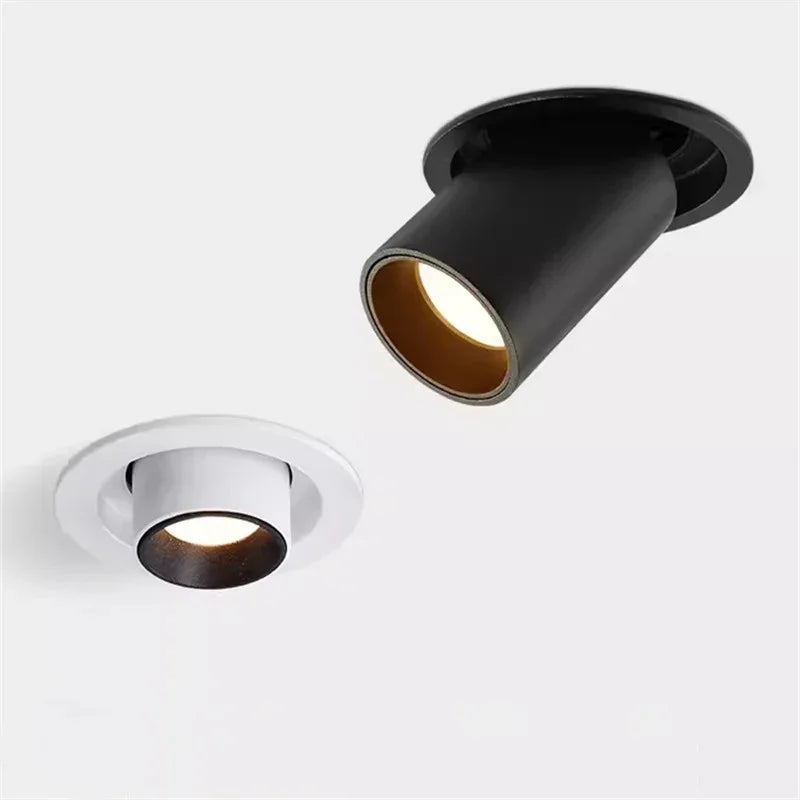 Recessed LED Ceiling Downlight – Aluminium, Dimmable Options