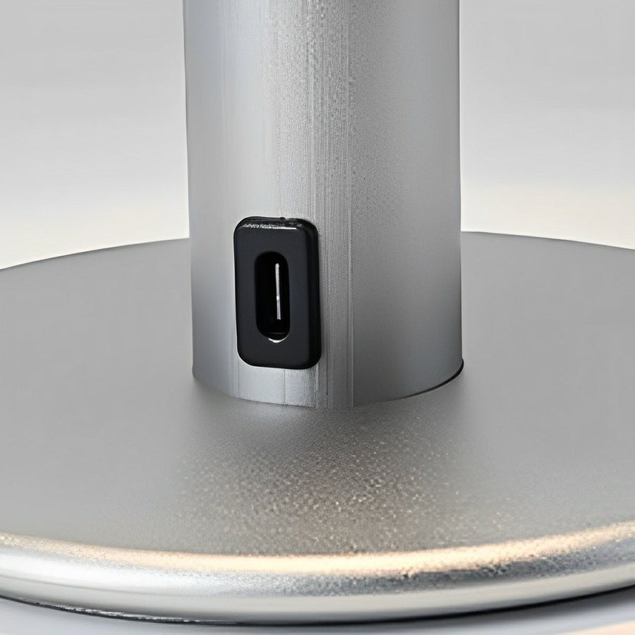 Rechargeable Mushroom LED Table Lamp with Touch Dimmer – 30 cm