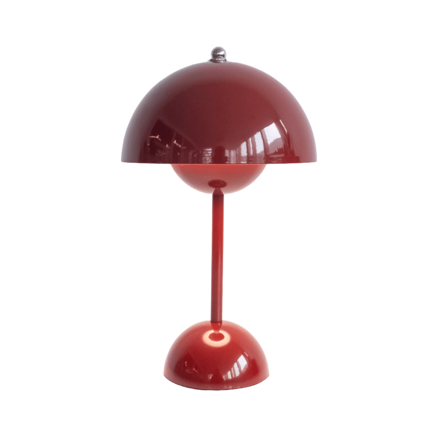 Mushroom LED Table Lamp with Touch Dimmer – Cordless or Plug-In