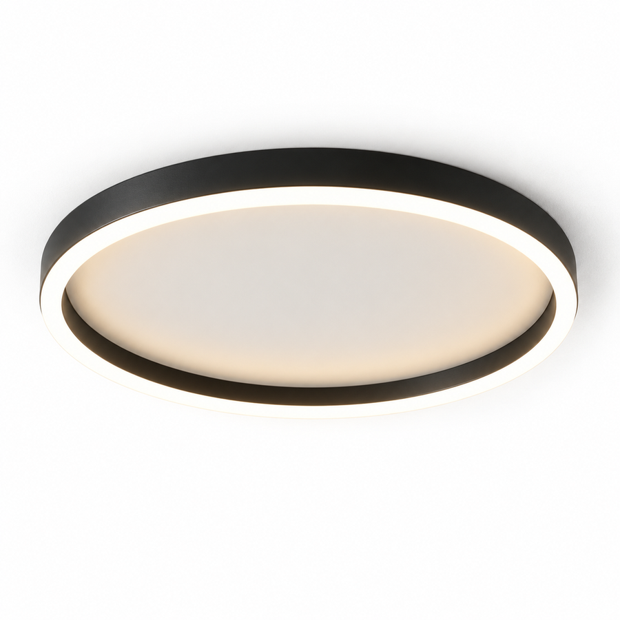 Round LED Ceiling Light – Aluminium and Acrylic