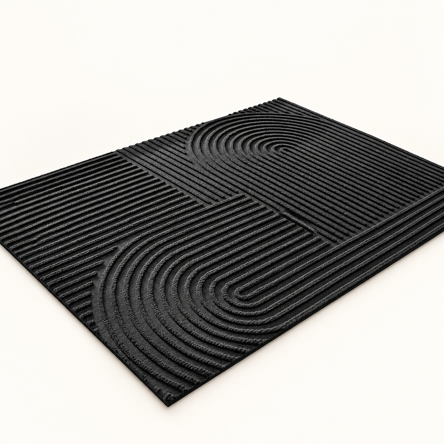 Absorbent Non-Slip Door Mat – Brown, Grey or Black – clean product view