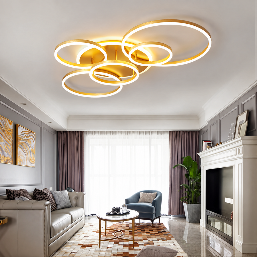 Round Ring Ceiling Light – Colour Options — cleaned image